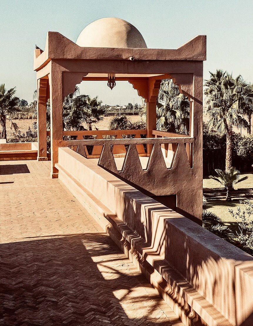 Rooftop pavilion with signature dome
